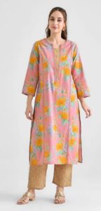 Women Floral Printed Kurta